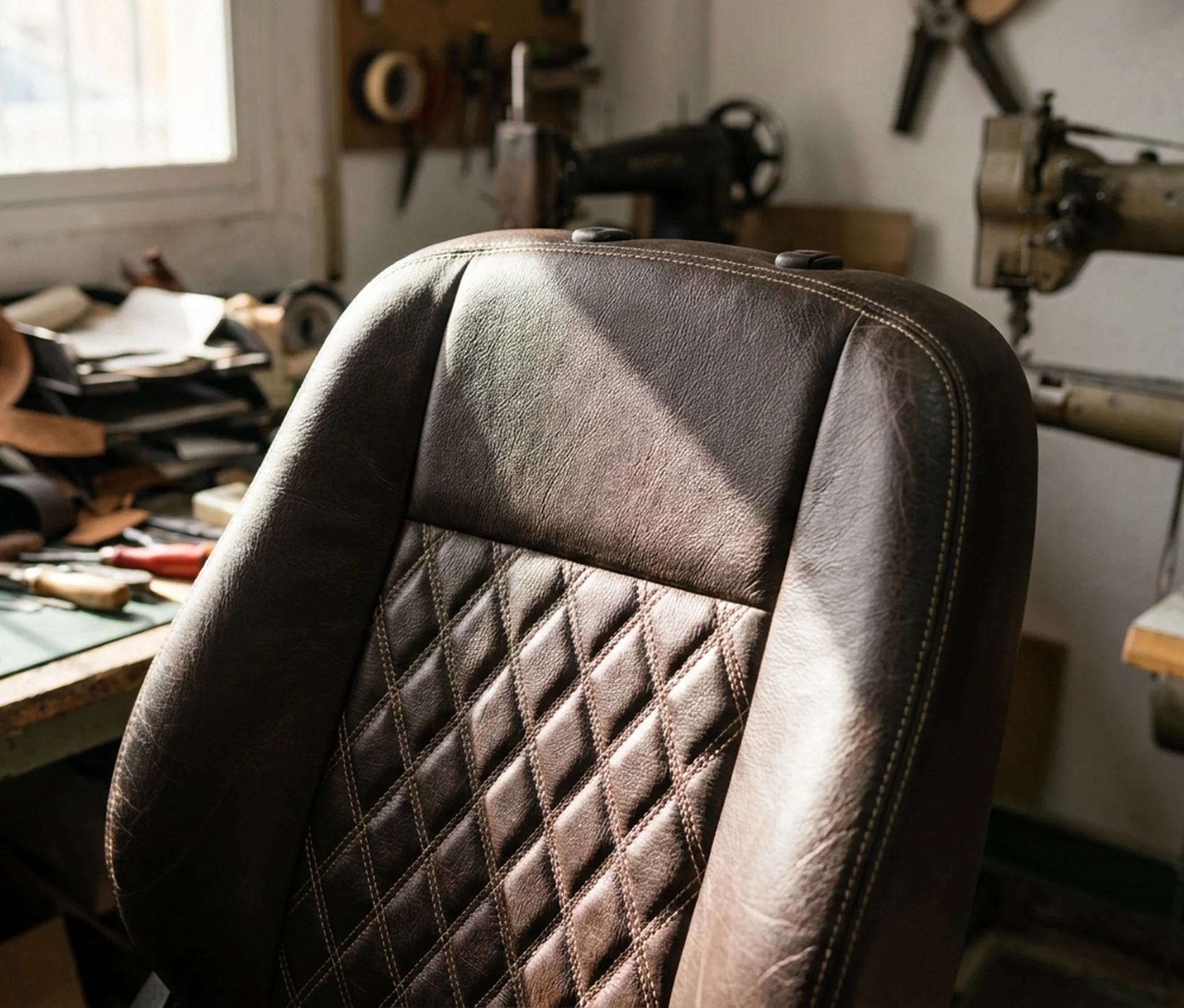Retapizado de asiento de coche